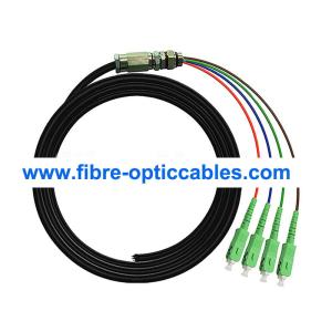 Quality 4 Core G652 Waterproof Fiber Optic Cable LSZH SC/APC wholesale