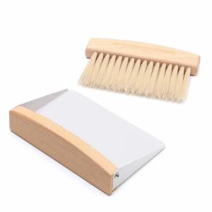 Quality Home Mini dustpan brush set keyboard cleaning brush Wooden cleaning brush wholesale
