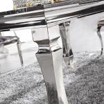 Marble Luxury Modern Dining Tables Prismatic Table Leg 8 Seaters Home Furniture