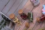 Candle Jars Organic Natural Cork Lids Heat Insulating