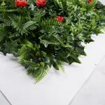 Waterproof 42cm Faux Vertical Garden Wall Landscaping