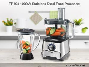 Quality CE RHOS LFGB Certificated FP408 Stainless Steel Food processor wholesale