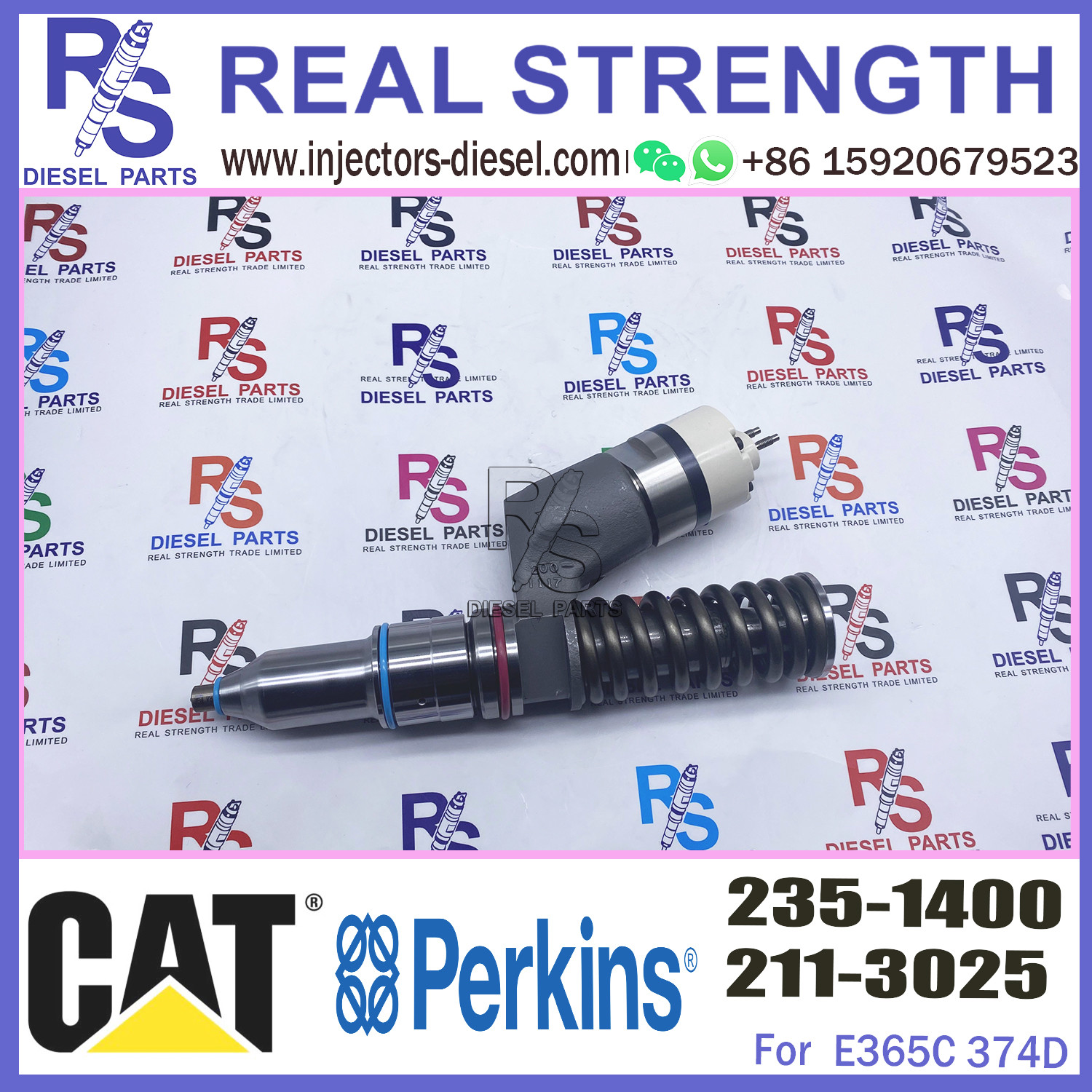 C12 diesel engine injector 10R-1000 10R-3264 10R-7229 200-1117 211-3025 229-5919 repair kit 235-1400 235-1401