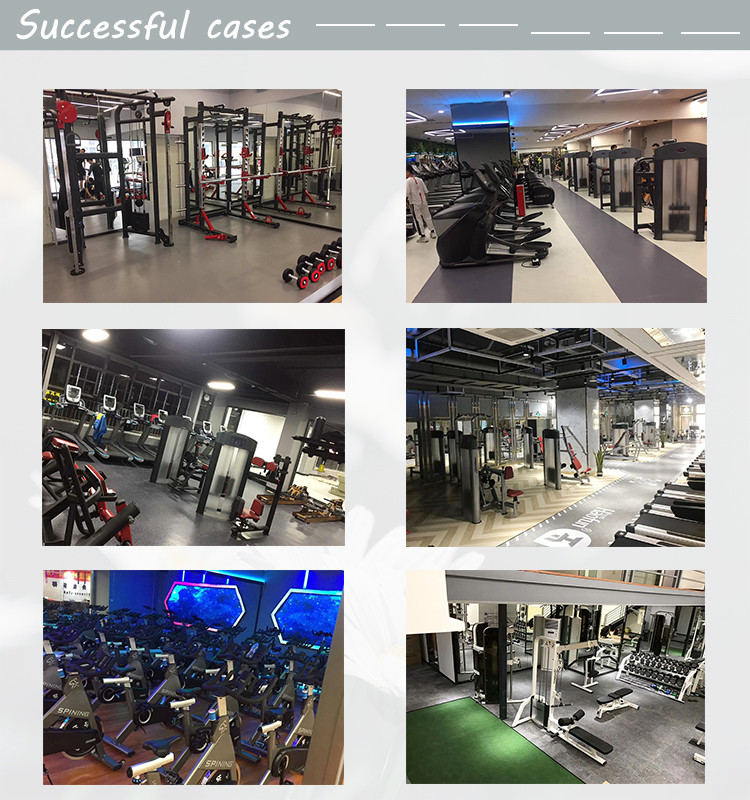 600kg Full Gym Equipment Multifunctional Power Squat Rack With Pulley