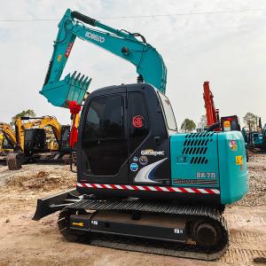 Quality Japan Original Construction Used Kobelco Excavators Used Sk75 Kobelco 7 Ton Small wholesale