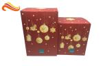 Foldable Corrugated Tin Package , Pop Up Decorative Christmas Gift Boxes With
