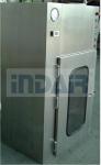 High Durability Stainless Steel Pass Box Wall / Floor Mounted Door With Viewing