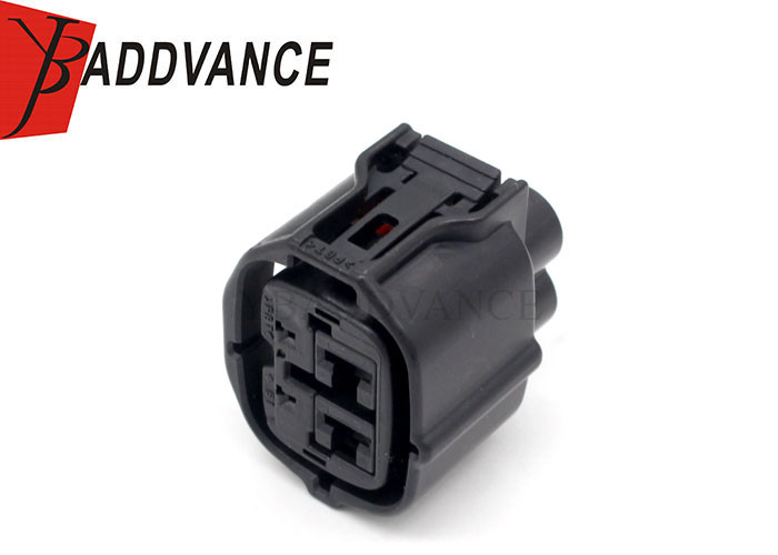 4 Pin Female ECU Sumitomo Black Electric Wire Automotive Connector Housing For Toyota