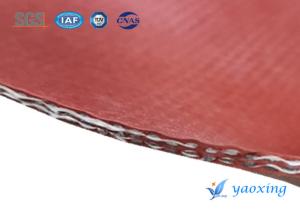 Quality Plain Weave 5mm Silicone Coated Fiberglass Fabric 0.2 Inch wholesale
