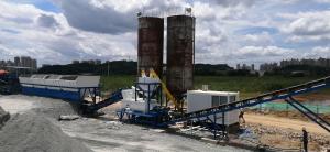 China Fully Automatic Concrete Batching Plant Suppliers Batch Mix Plant 120m3/H on sale