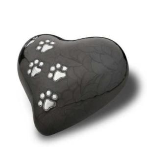 Quality 3 Inches Heart Shaped Pet Urns Eco Friendly With Matte / Polish Finish wholesale
