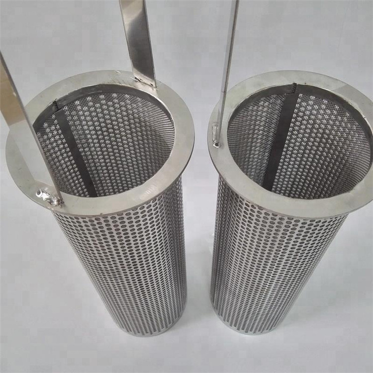 Small Size Perforated Fine Filter Mesh High Filtration Accuracy Micron Rate 2-500 M
