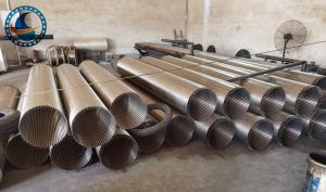Quality Long Lifetime Stainless Steel Slot 30 Johnson Type Oil Well Screen wholesale