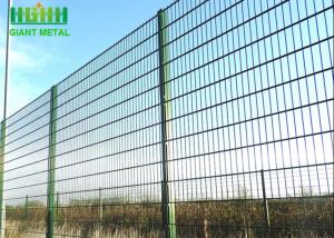 China 8/6/8 2d Double Wire Mesh Fencing Welded Square Post on sale