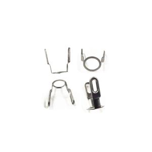 Quality Electroplating Custom Stamped Metal Parts Stainless Steel Metal Belt Clips OEM ODM wholesale