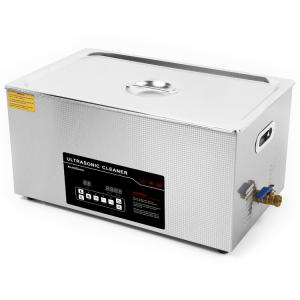 Quality SUS 304 22L Dual Frequency Ultrasonic Cleaner with Drain Valve wholesale