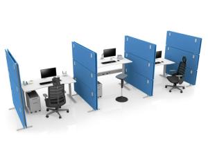 Quality Sound Absorbing Acoustic Office Dividers Free Standing Acoustic Office Partition wholesale