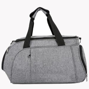 Quality Dual Use Nylon Duffle Shoulder Bag With Shoes Compartment wholesale