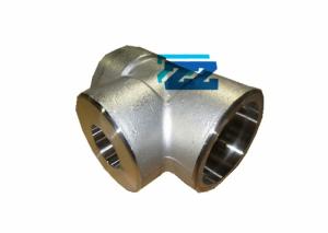 2  X 1  3000 # Forged Steel Pipe Fittings , ASTM A350 LF2 Socket Weld Reducing Tee