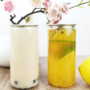 Quality 250ml Clear Cylindrical Plastic Container Bottles For Food Water Beverage wholesale