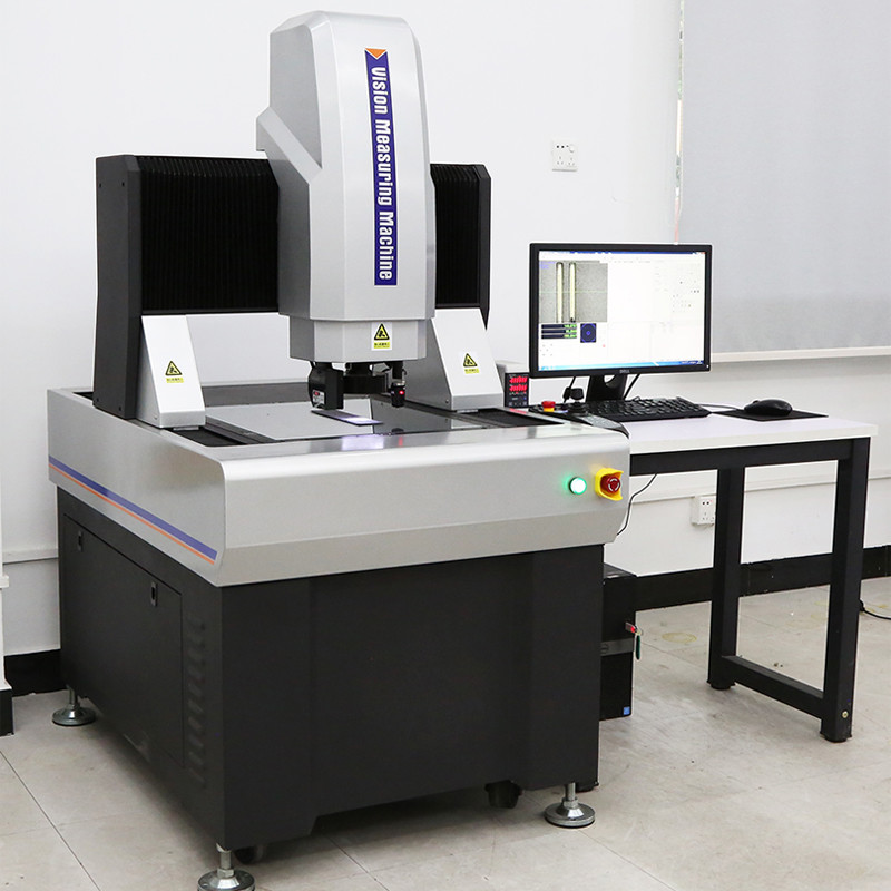 Large Travel 3D Automatic Contact Vision Based Measurement System High Precision