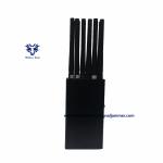 Handheld Jammer Moible Phone CDMA GSM 3G 4G Wi-Fi Lojack VHF UHF Radio Full