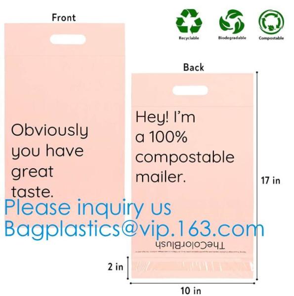 Cheap Mailing Envelopes, Shipping Bags for Clothing, Handle Shipping Bags 3 Mil Pretty Thick Self Adhesive Mailing Envelopes for sale