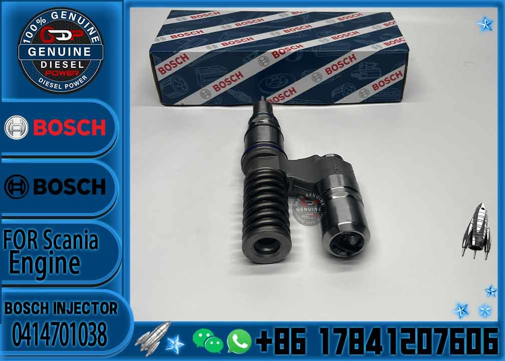 Hot sale Fuel injector 0414701038 0414701039 0414701063 for SCANIA Injector R500 1548472 1766553 1539350
