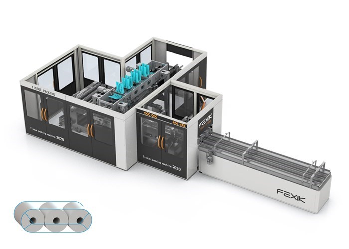 HMI 25mic 30min Toilet Paper Roll Machine CE ISO Certificate