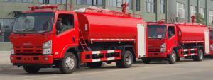 Quality ISUZU 190HP Modern Fire Truck , 4×2 8T Fire Response Vehicles wholesale