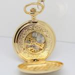 Automatic mechanical pocket watch with metal clip chain / Fashion Watch Pocket