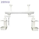 Hospital Medical Ceiling Pendant Aluminum Alloy Double Arm Pendant