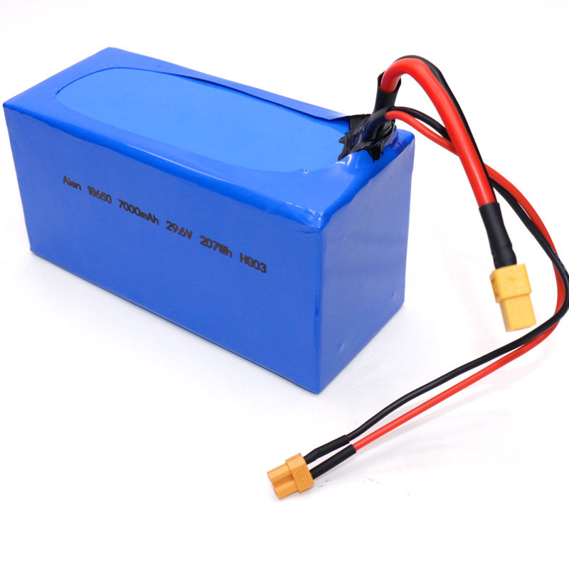 29.6V 7Ah 18650 Cell Pack