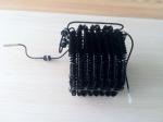 Copper Coated Wire Steel Tube Refrigerator Condenser For Freezer In Black