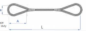 Quality Large Diameter Cable Laid Sling Galvanized Steel Wire Rope wholesale