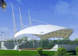Quality 1100g PVDF Membrane Tensile Shades For Stadium Bleachers wholesale