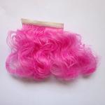 Cartoon plastic horse braid toy parts