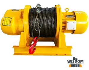 Quality 800kg Elevator Hoist 220v Kcd Electric Wire Rope Winch wholesale