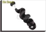 Soft Brazilian And Peruvian Virgin Hair / Peruvian Weave 10 Inch
