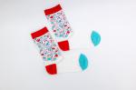 Spandex Dustproof Anti Skid Cotton Dress Socks Wear Resistant