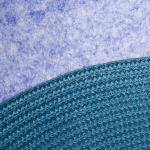 Felt Purple Pet Bed Cushion Luxury Round Modern Felt Cat Pot Bed Mats 52x12cm