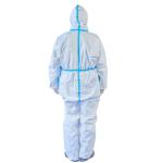 Sterilization Disposable Isolation Coverall , Medical Protective Isolation Gown