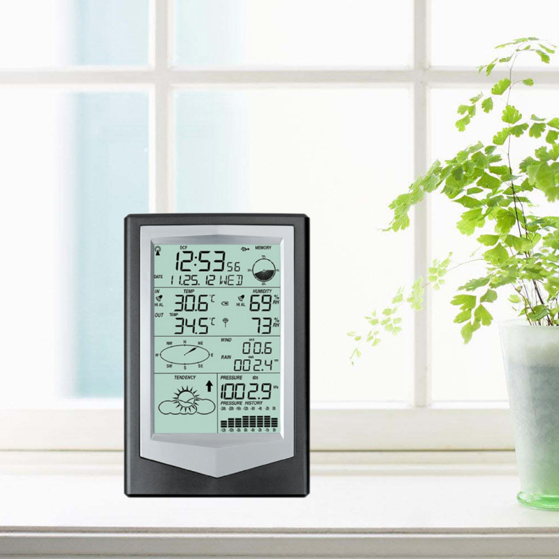 OBM Multifunctional Remote Monitor Weather Station For Outdoor Temperature And Humidity