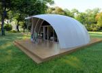 hot-dip galvanized steel Water Resistant Membrane Fabric Glamping Cocoon