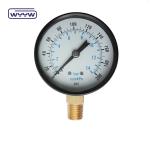 100mm Bourdon Tube Manometer Carbon Steel General Pressure Gauge