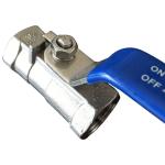 1PC Bsp Threaded Stainless Steel Ball Valve for Floating CE/SGS/ISO9001