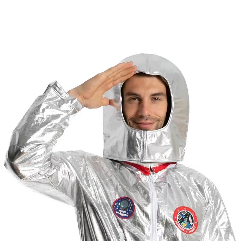 OEM-ODM Space Suit Group Party Annual Tail Tooth Astronaut Costume for Halloween Play