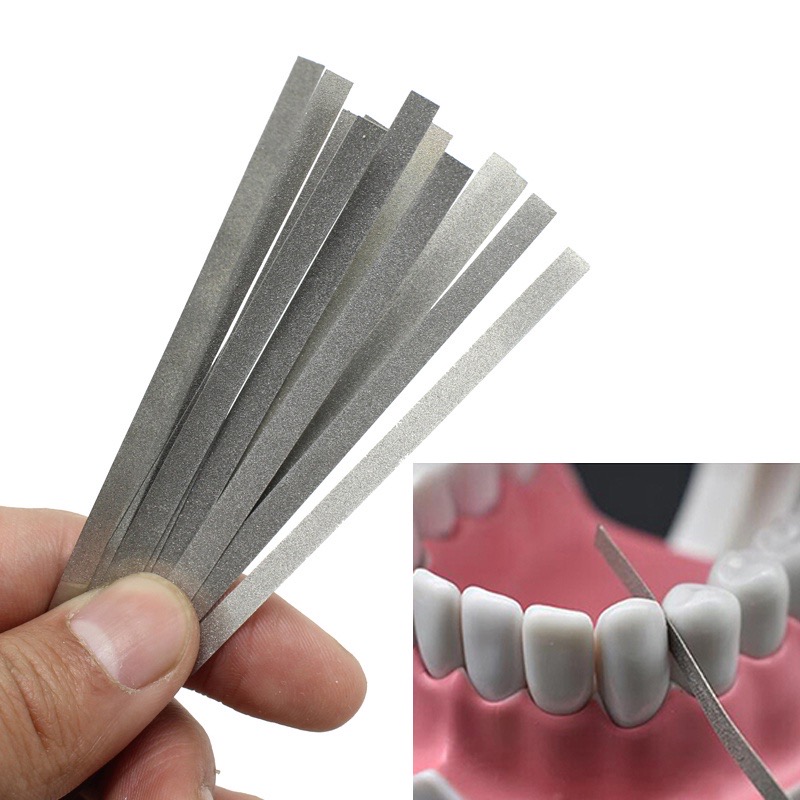 MICRODONT Dental IPR Diamond Strip Super Diamond Abrasive Polishing Strips for Certification