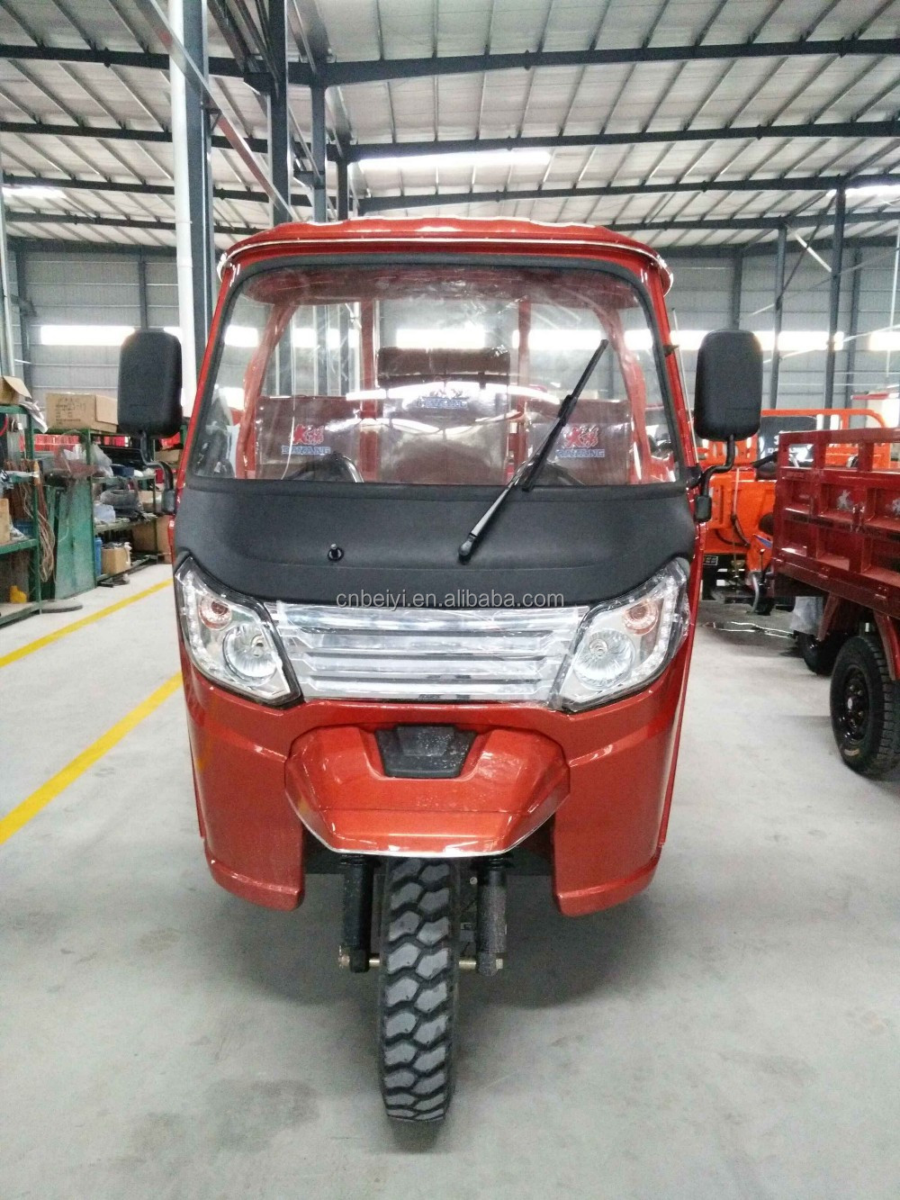 Adult Cargo Three Wheel Motorcycle 200cc 250cc Windproof Tricycle In Mexico Good