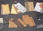 Retail Clothing Custom Printed Hang Tags Customized Color Paper Material